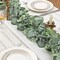 Artificial Eucalyptus Garland, 2Pack Lush Silver Dollar Eucalyptus Leaves Vine Faux Greenery Garland Spring Garland for Mantel Baby Shower Wedding Party Table Room Home Decor